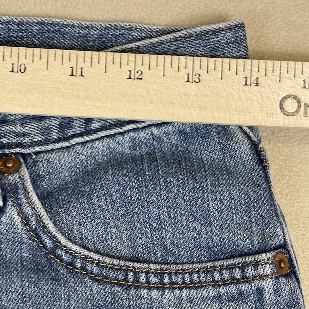 Edwin 503 Jeans Womens 28 Blue Medium Wash Straight Leg Denim Lot 11483-05 - Picture 6 of 12